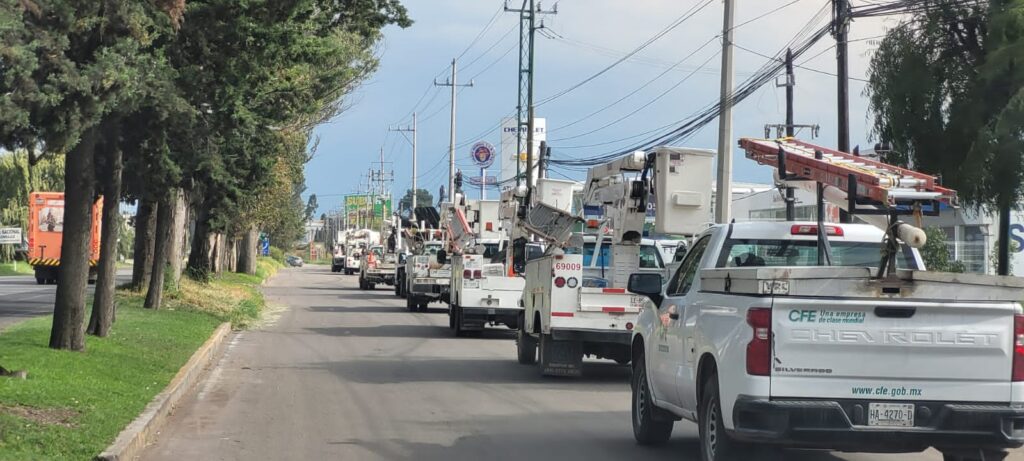 LA CFE ESTÁ PREPARADA PARA ATENDER LAS POSIBLES AFECTACIONES DEL SUMINISTRO ELÉCTRICO EN GUERRERO POR LA TORMENTA TROPICAL LESTER