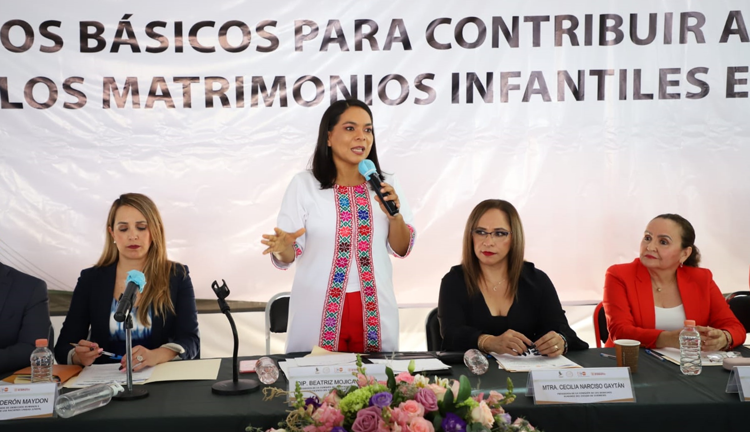 Brinda ONU en el Congreso del Estado conferencia sobre elementos básicos para erradicar los matrimonios infantiles en Guerrero