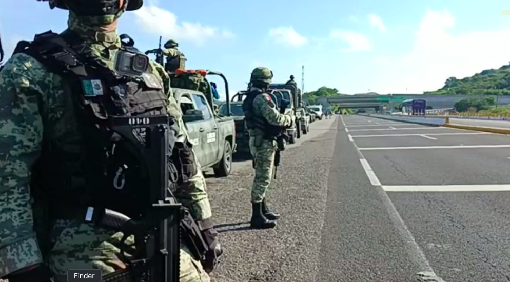 A Acapulco… Llegan más militares a reforzar la seguridad; ya suman más de mil