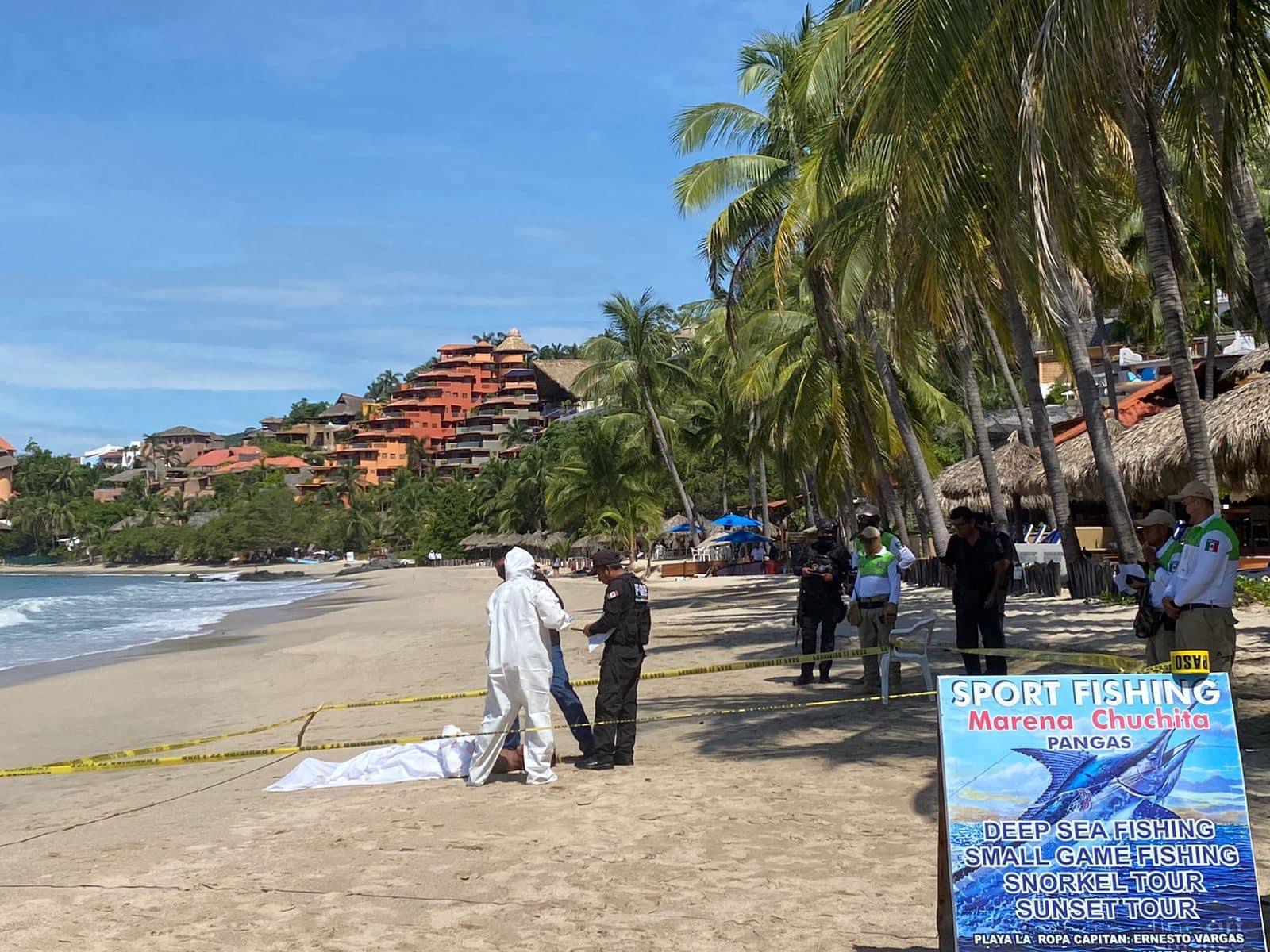 Reconocen a joven que se ahogó en playa La Ropa