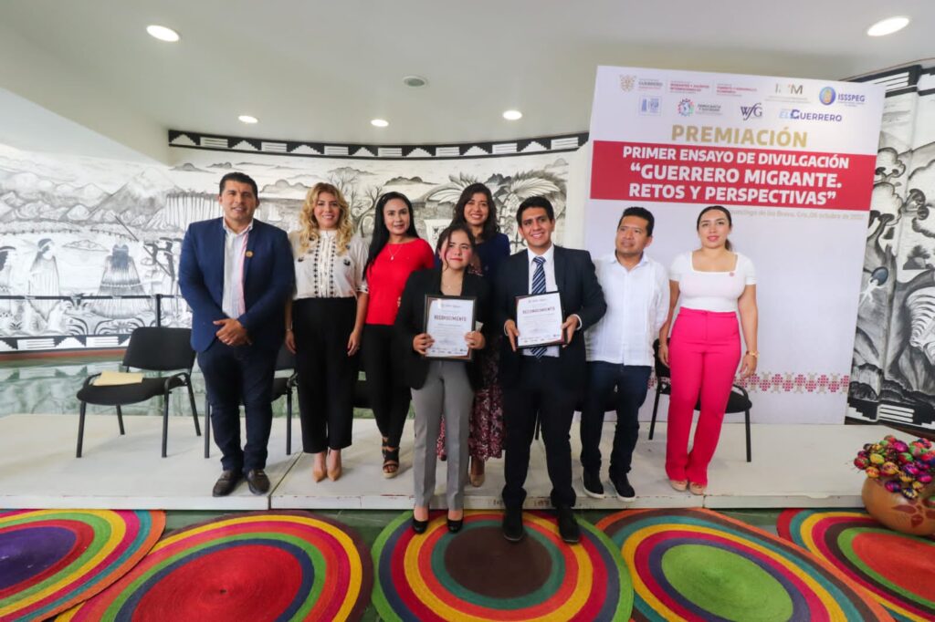 La SEMAI premia a ganadores del primer concurso de ensayo Guerrero migrante, retos y perspectivas