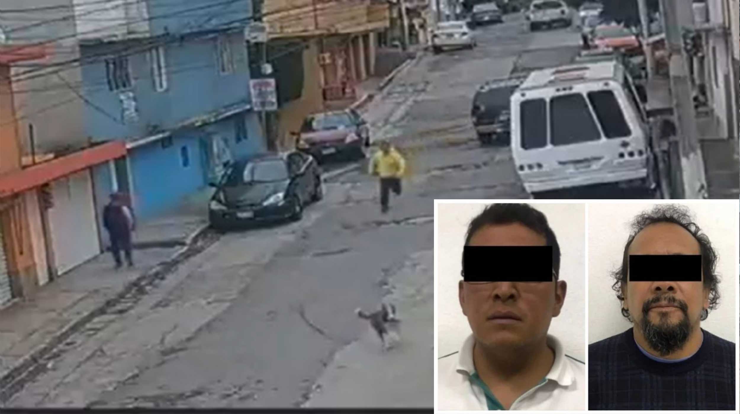 EDOMEX: Detienen a dos hombres que fueron captados macheteando perritos