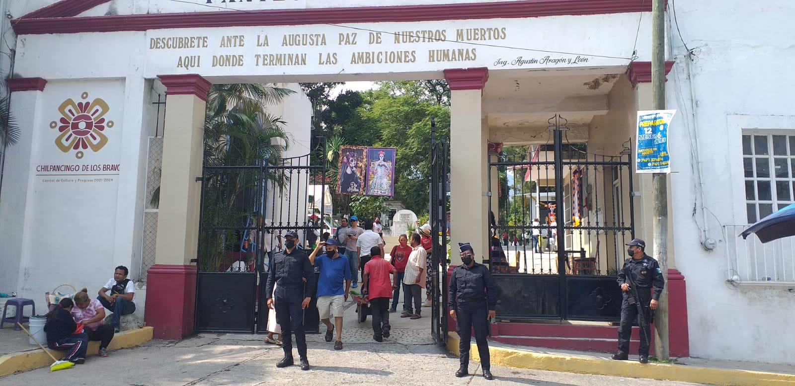 Refuerza SSP Guerrero acciones de seguridad por Día de Muertos