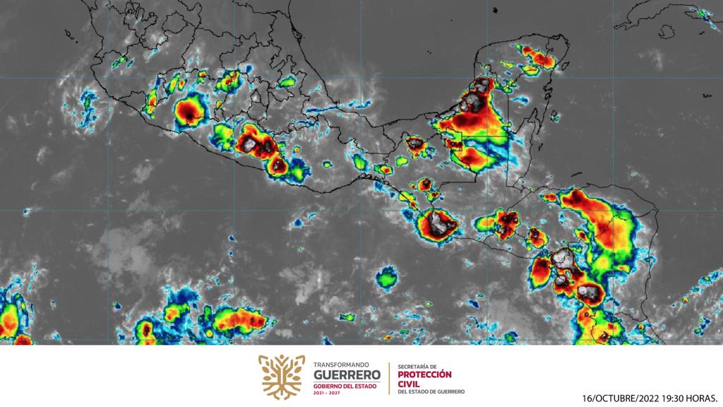 SPCGRO PREVÉ LA OCURRENCIA DE LLUVIAS FUERTES POR INGRESO DE HUMEDAD DEL OCÉANO PACÍFICO