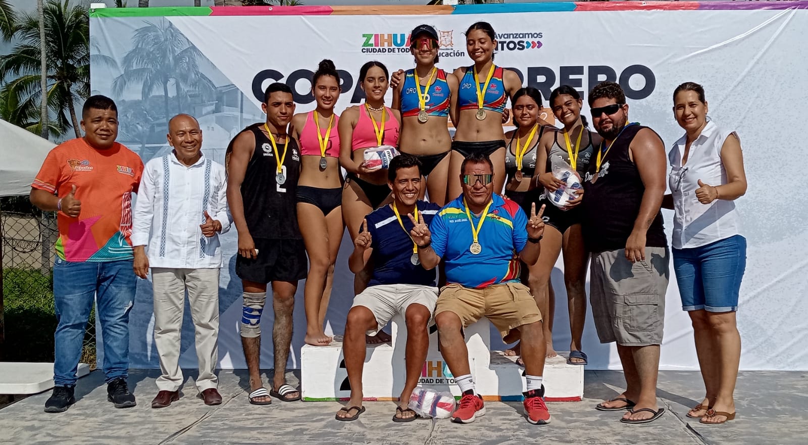 Emotiva Clausura de la Copa de voleibol en Playa 2022