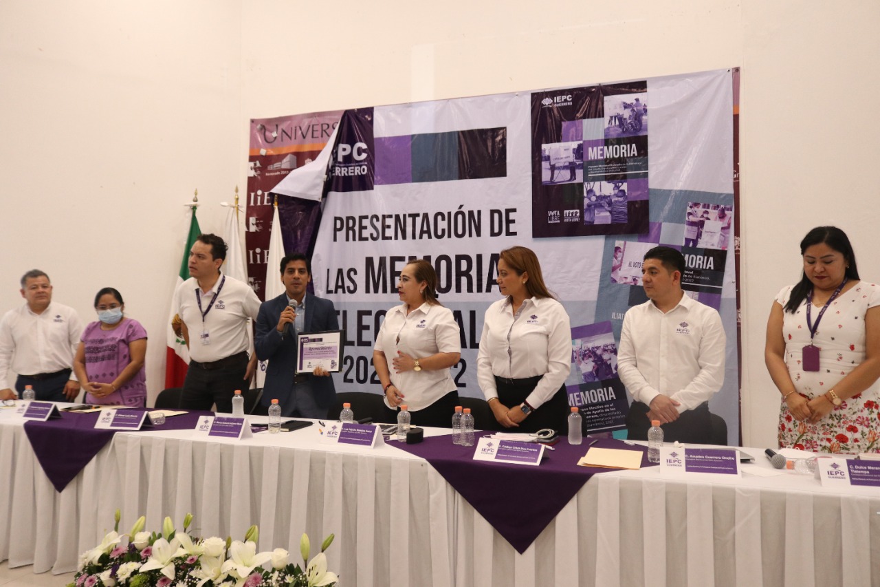 Con memorias electorales el IEPC Guerrero rinde cuentas a la ciudadanía en la región Acapulco