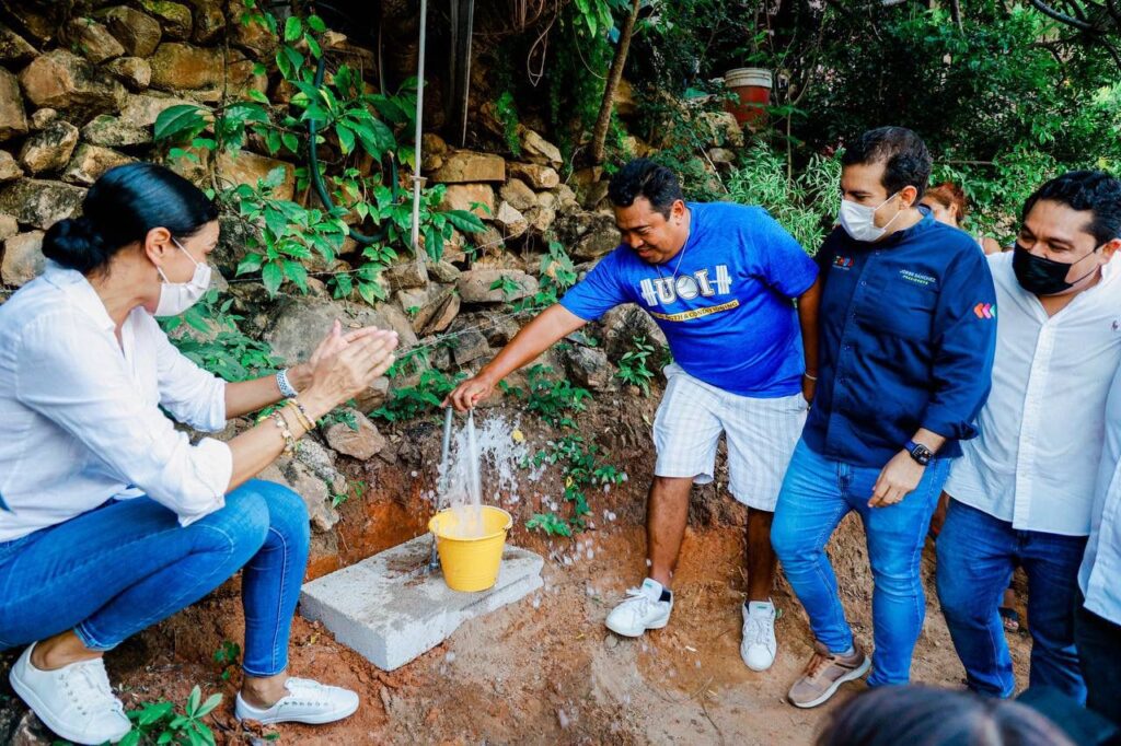 Presidente Jorge Sánchez Allec inaugura tercera etapa de red de agua potable en Los Reyes