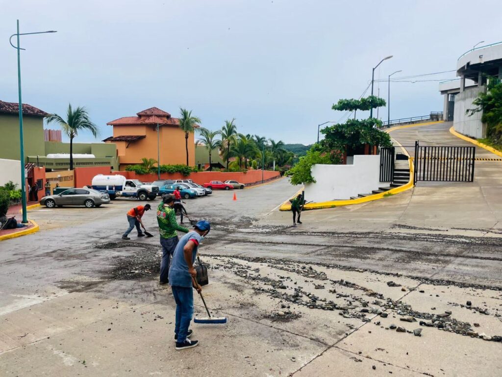 Servicios Públicos atiende de manera inmediata arrastres de lluvias en la ciudad