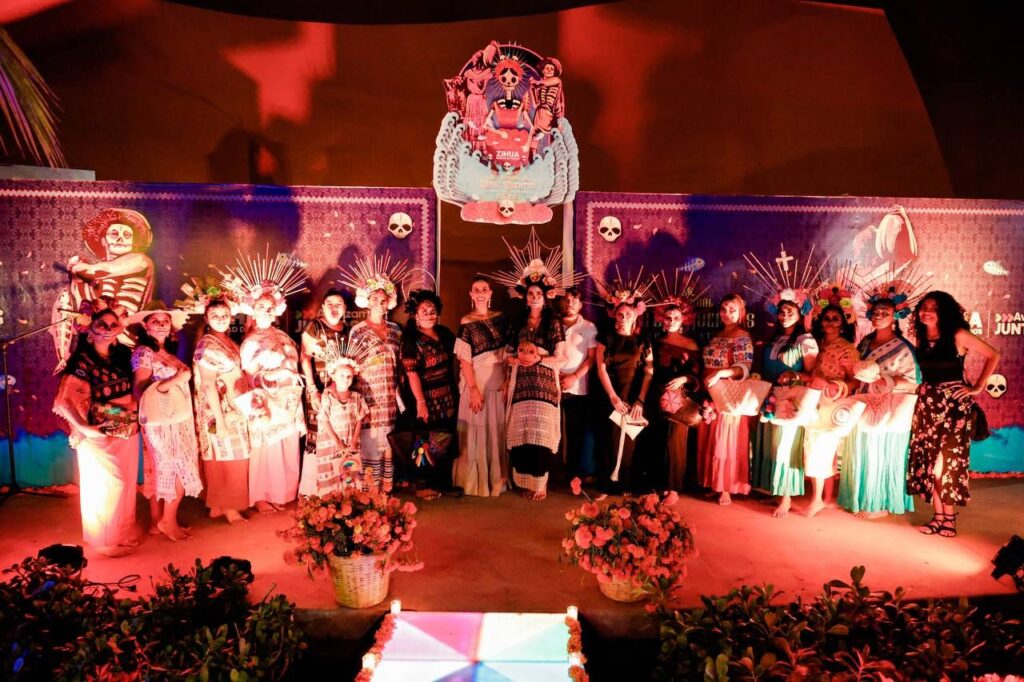Zankas y turistas están disfrutando del Festival Día de Muertos Ixtapa Zihuatanejo 2022