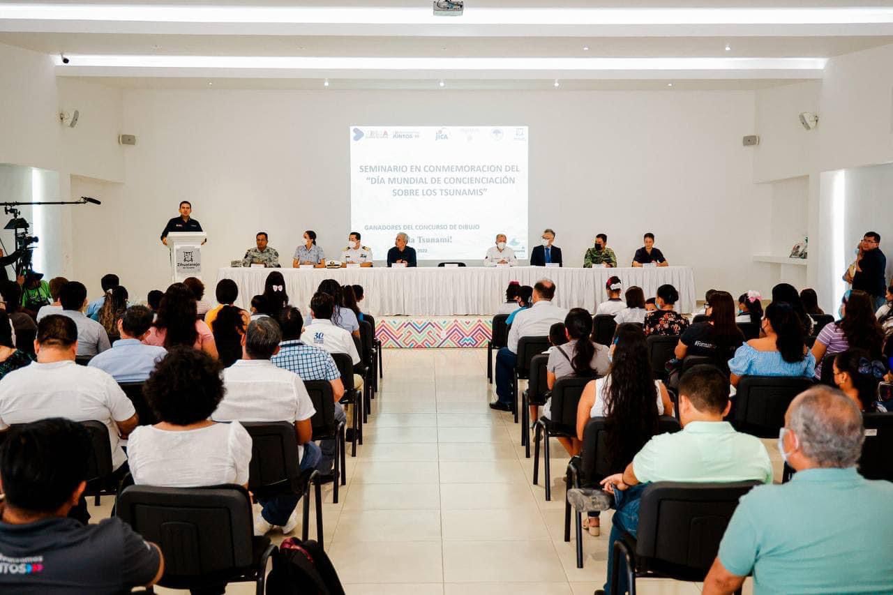 Zihuatanejo sede del Seminario Internacional por el Día Mundial de Concienciación sobre los Tsunamis