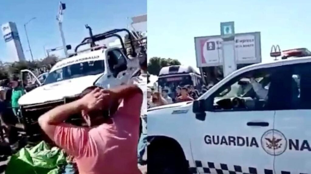 Camioneta de Guardia Nacional atropella y mata a un vendedor de dulces en Guadalajara