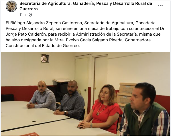 Gobierno de Guerrero… Destituyen a Jorge Peto como titular de la Sagadegro; entra Alejando Zepeda