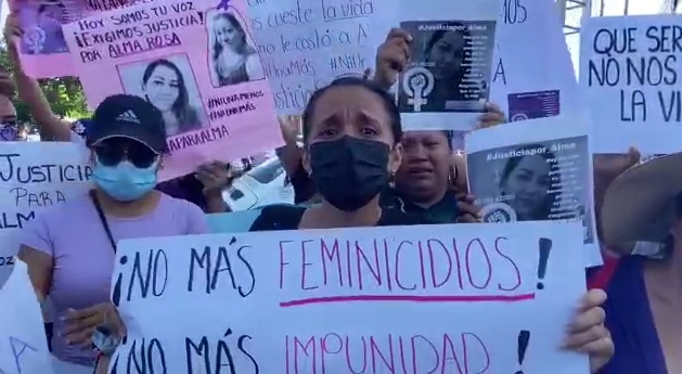 Exigen a la FGE aprehensión y castigo a un presunto feminicida, en Acapulco