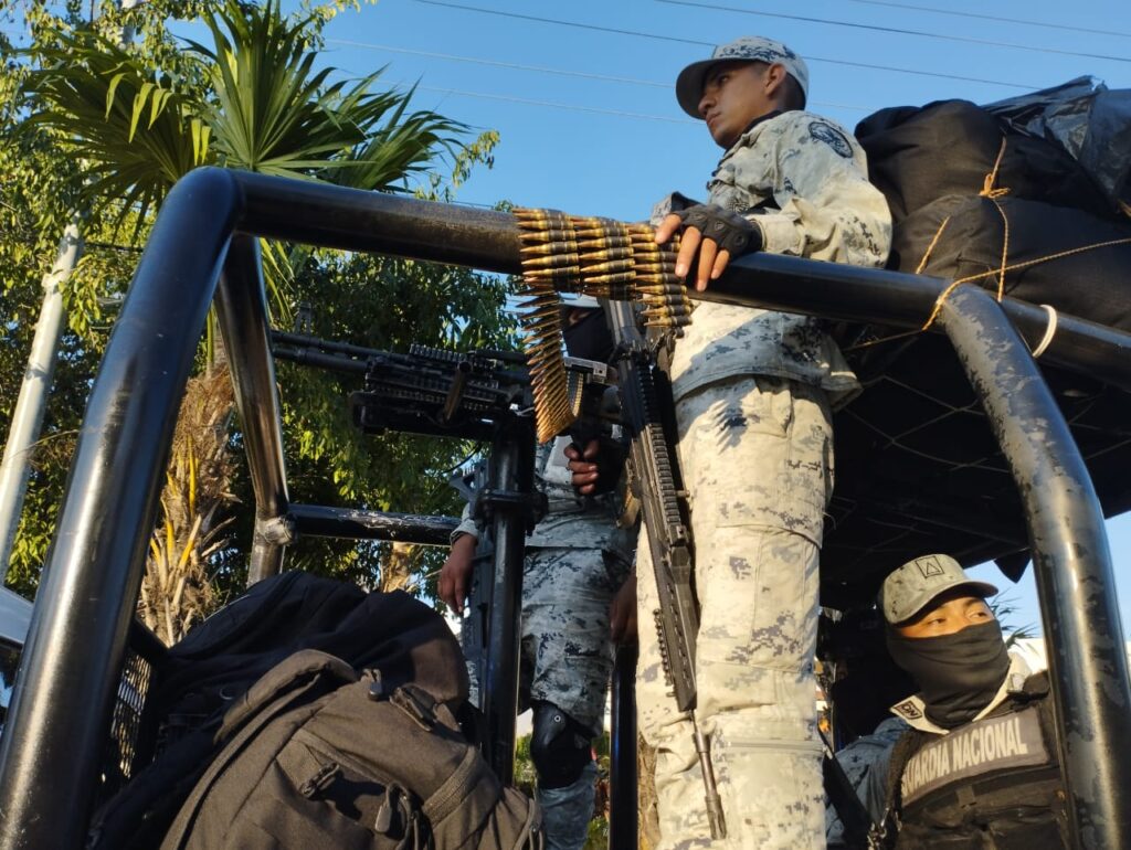 A Acapulco… Llegan 200 elementos de la Guardia Nacional, provenientes de Morelos y la CDMX