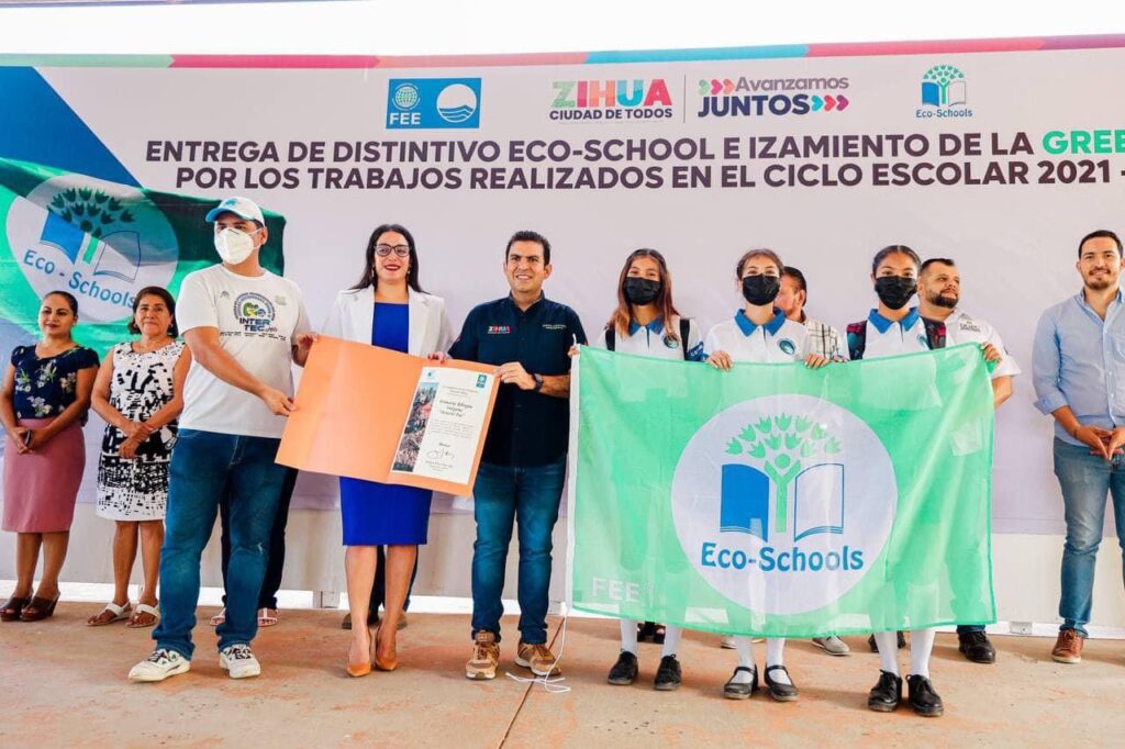 Alcalde Jorge Sánchez Allec reconoce esfuerzos de escuelas que fomentan cultura ambiental