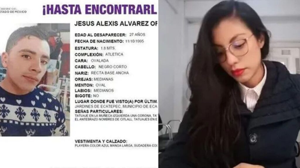 Desaparece Jesús Alexis, novio de maestra Mónica Citlalli, encontrada sin vida en la México-Cuernavaca