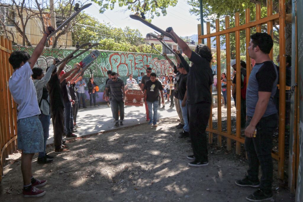 Chilpancingo: Despiden en el Parque Skate a Víctor Moisés Galicia Silva, “El Chane”