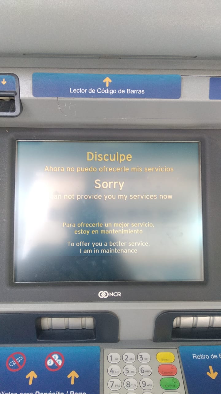 Usuarios se quejan de cajero de Banamex en Atoyac