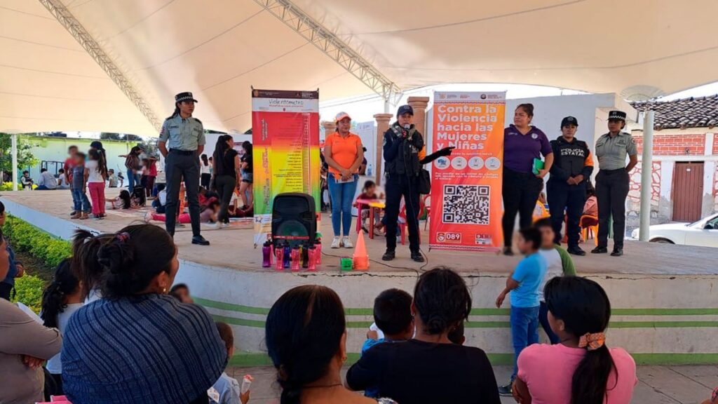 Lleva la SSP Guerrero acciones de proximidad social a pobladores de Xochipala, comunidad de Eduardo Neri