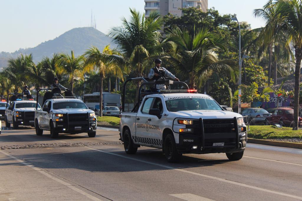 Llegan a Acapulco otros 240 elementos de la Guardia Nacional