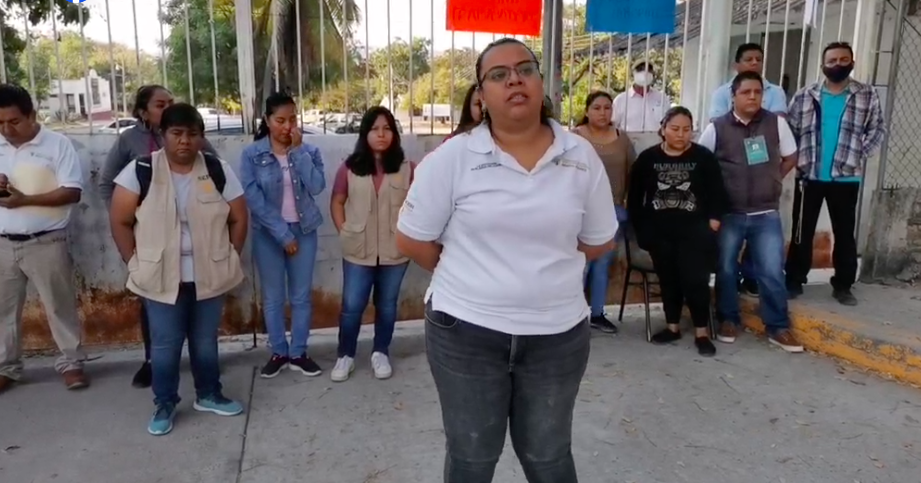 Son del Programa de Becas Benito Juárez… Servidores de la Nación se quejan de que los mandan a trabajar y no les dan viáticos
