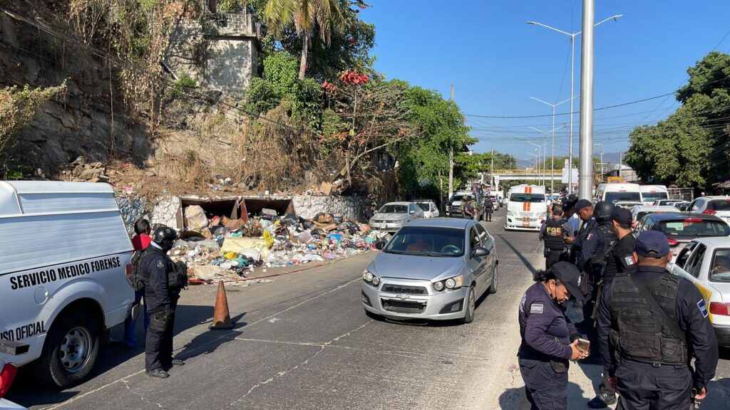 En Acapulco… Tiran los restos de un hombre desmembrado en un basurero