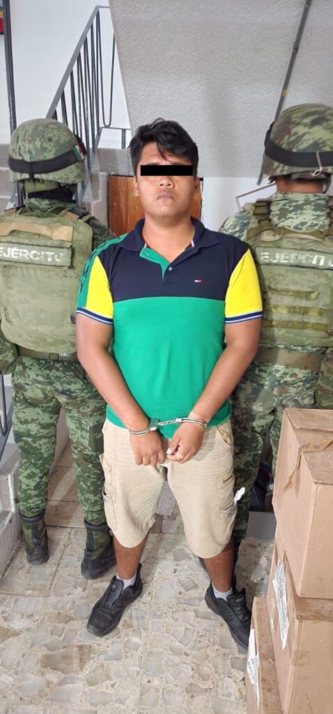 En Acapulco… El joven detenido en el Mercado Central es “reincidente” en portación de armas de fuego