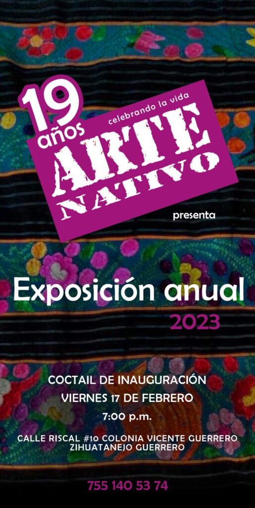 Arte Nativo invita a su Exposición Anual 2023