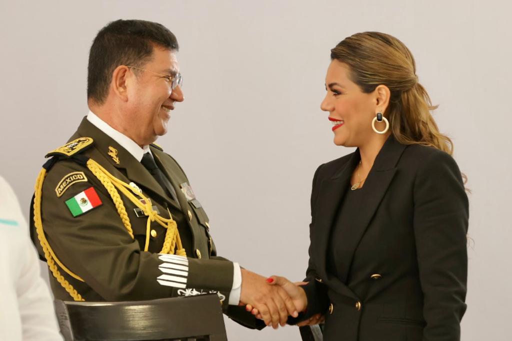 Reconoce Evelyn Salgado trabajo y lealtad de las y los soldados con Guerrero