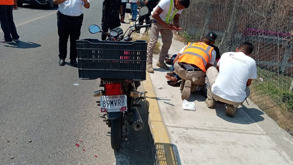 Pese a operativos siguen a la alza accidentes de motos en Tecpan