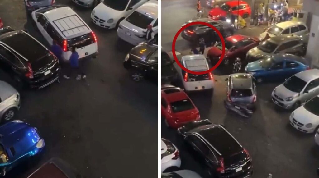 Ebrio conductor enloquece, choca autos a su paso y atropella a valet parking en CDMX