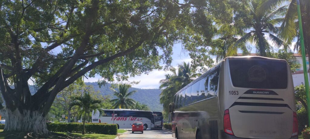 Necesaria una estrategia para ordenar autobuses en Ixtapa 
