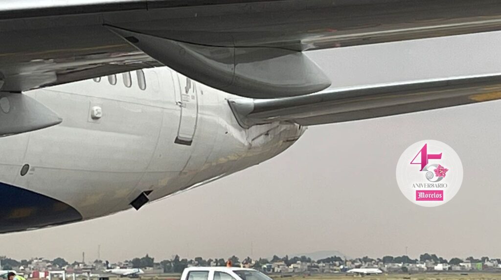 Chocan dos aviones que ya estaban en tierra en el AICM