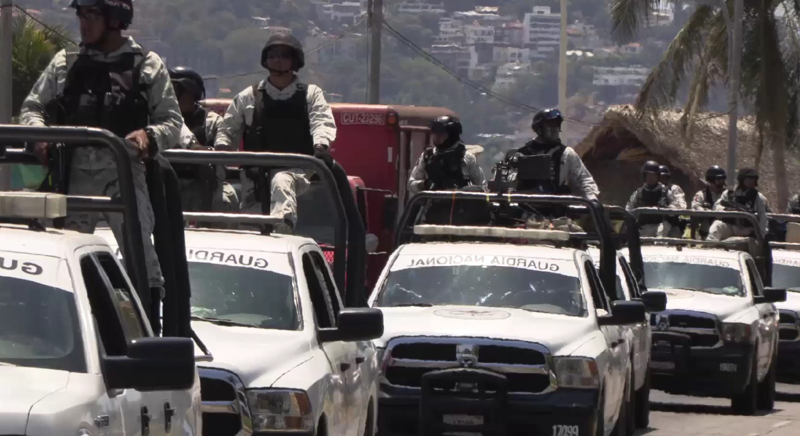 Llegan de la CDMX a Acapulco otros 500 elementos de la Guardia Nacional
