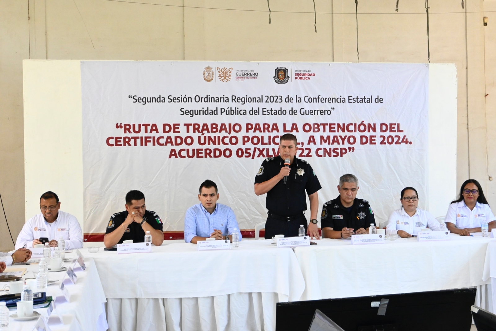 Realiza la SSP Guerrero la conferencia estatal de seguridad pública con autoridades de la Costa Grande