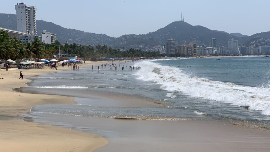 SGIRPCGRO emite aviso preventivo por nuevo evento de mar de fondo en las costas del Pacífico mexicano