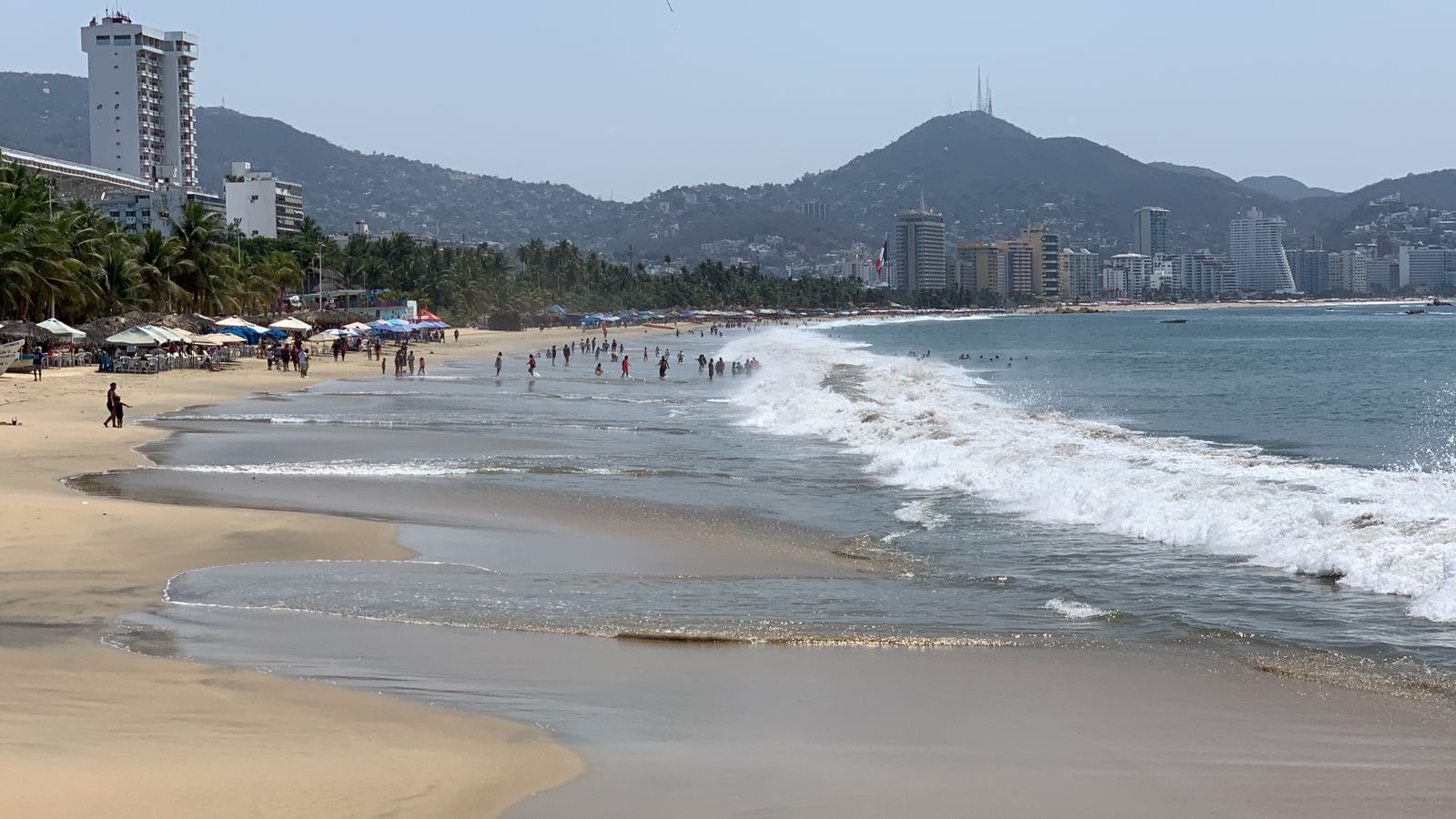 SGIRPCGRO emite aviso preventivo por nuevo evento de mar de fondo en las costas del Pacífico mexicano