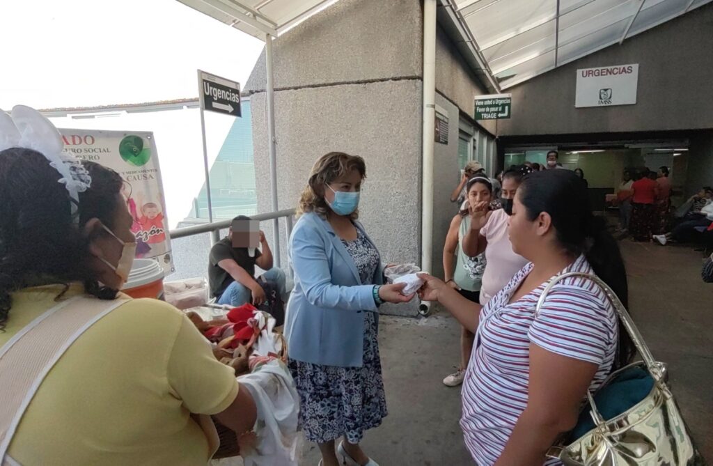 Realiza Voluntariado IMSS Guerrero programa “Cafecito” en Hospital General Regional No. 1
