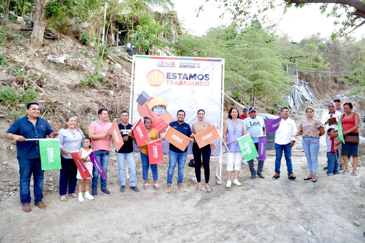 Con pavimentación de calle Principal, gobierno de Jorge Sánchez mejorará movilidad en colonia Jorge Allec