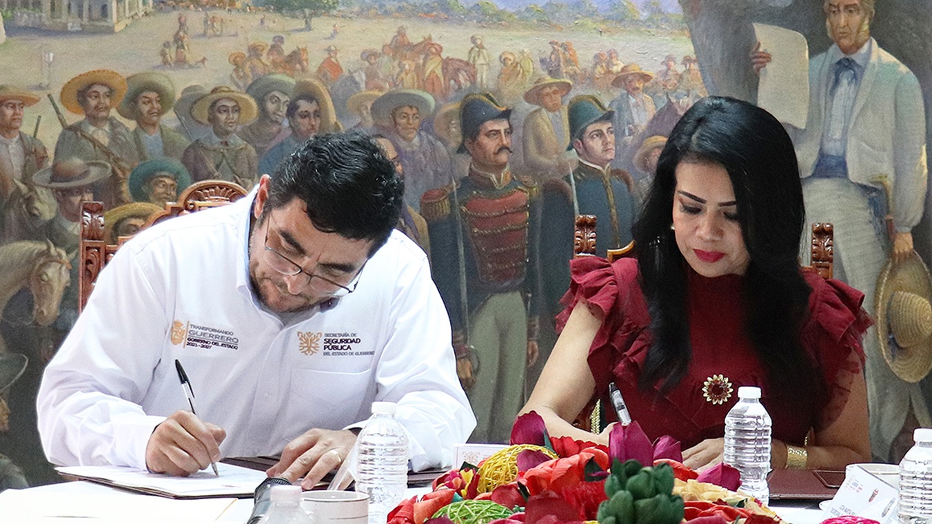 Firma la SSP Guerrero convenio de videovigilancia con el municipio de Chilpancingo