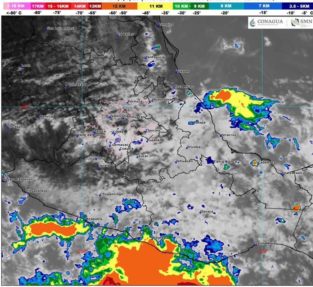 Continuarán registrándose más lluvias en Guerrero por zonas de baja presión