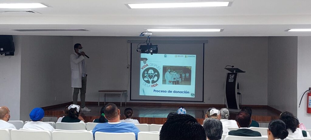 Recibe personal del IMSS Guerrero capacitación sobre donación de órganos y tejidos con fines de trasplantes