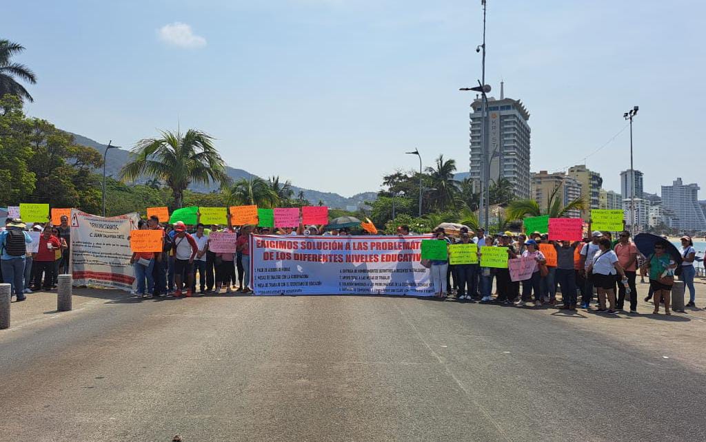 En Acapulco… Por acosador sexual, docentes exigen destitución de un supervisor escolar