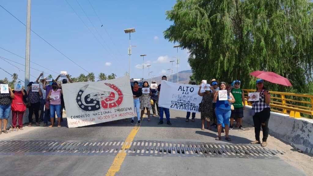 En Coyuca de Benítez… Exige la OCSS “alto a la guerra”  en Chiapas contra el EZLN
