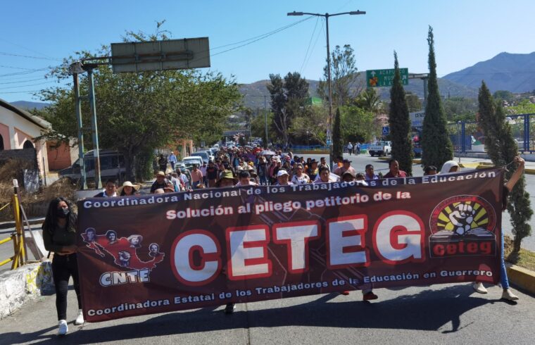 Docentes de la CETEG demandan que la SEG respete sus derechos