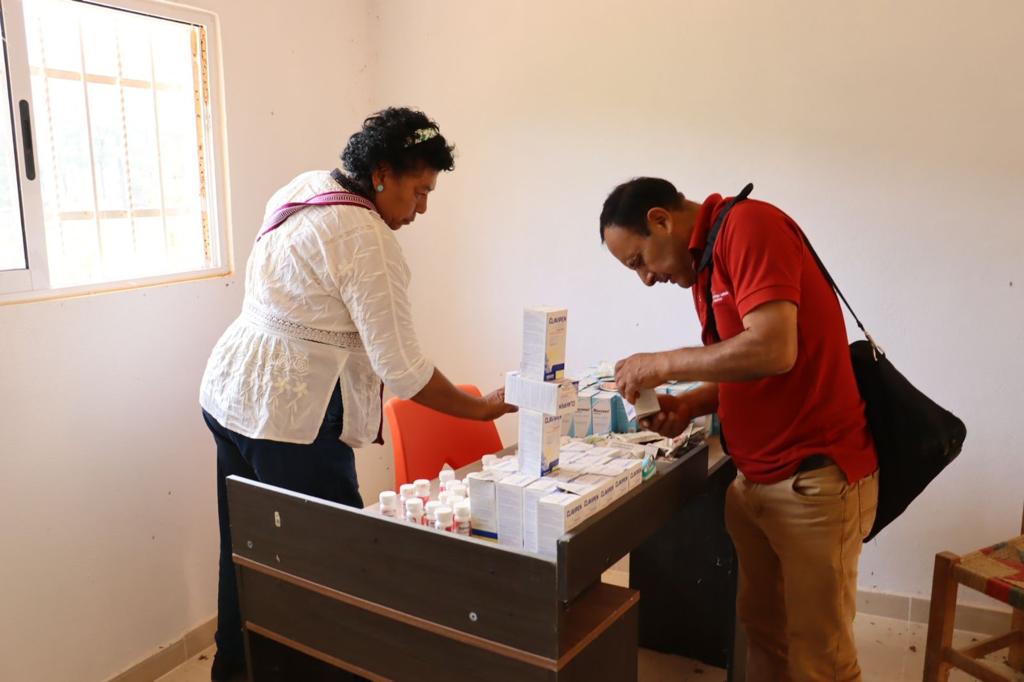 Fortalece la Secretaría de Salud Guerrero servicios médicos en localidades de Cochoapa El Grande