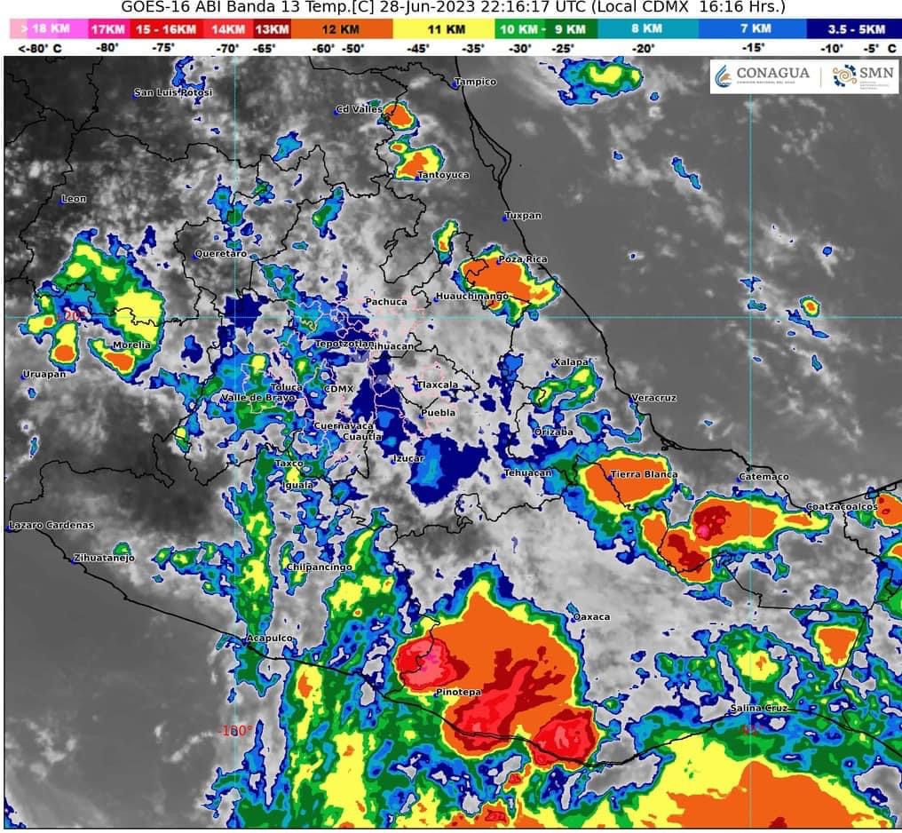Se desarrolló el potencial ciclón tropical DOS-E al sur de Oaxaca