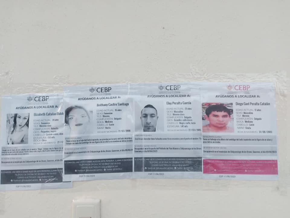 En Chilpancingo… Una familia lleva 5 días desaparecida