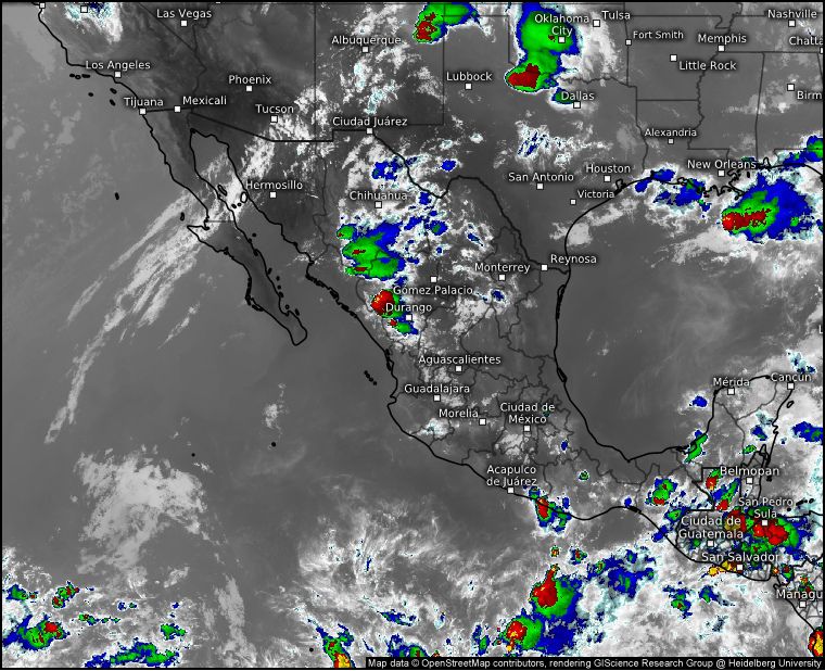 Sgirpcgro emite alertamiento preventivo por posible formación del primer ciclón tropical de la temporada