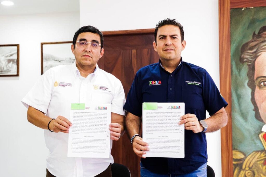 Gobierno del Estado y Ayuntamiento de Zihuatanejo acuerdan fortalecer acciones en videovigilancia